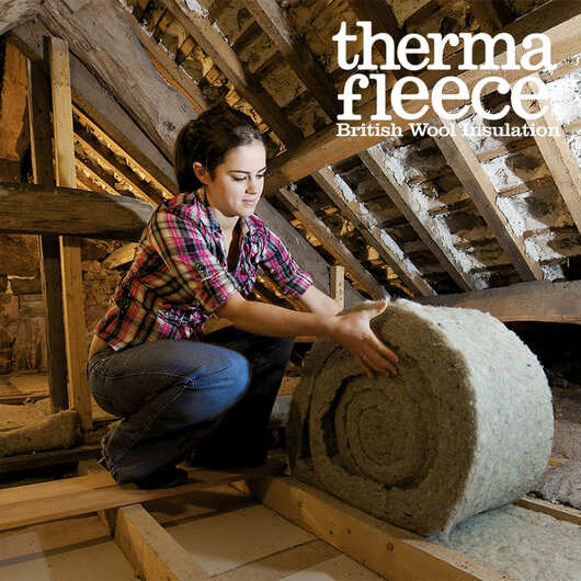 Thermafleece CosyWool - Sheep's Wool Insulation Roll - 100mm x