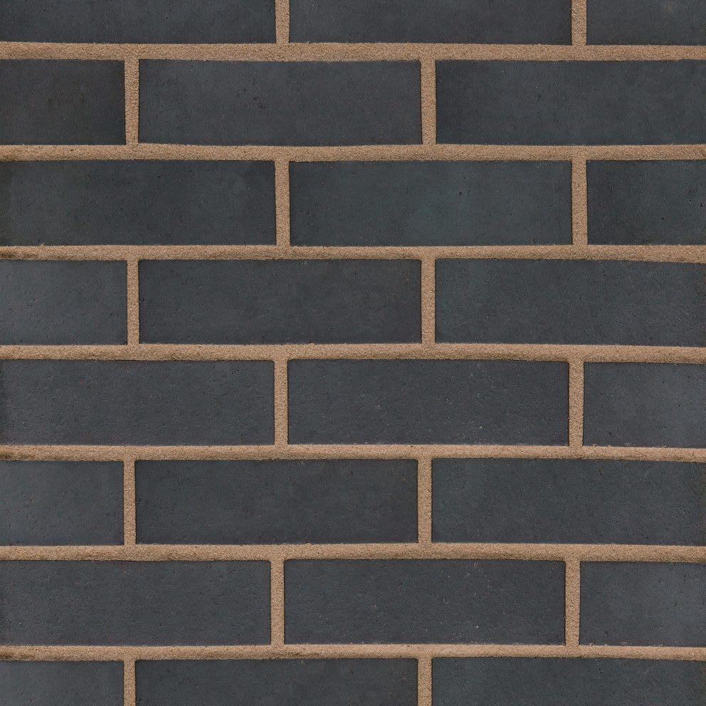 Wienerberger Facing Brick Staffordshire Smooth Blue Perforated