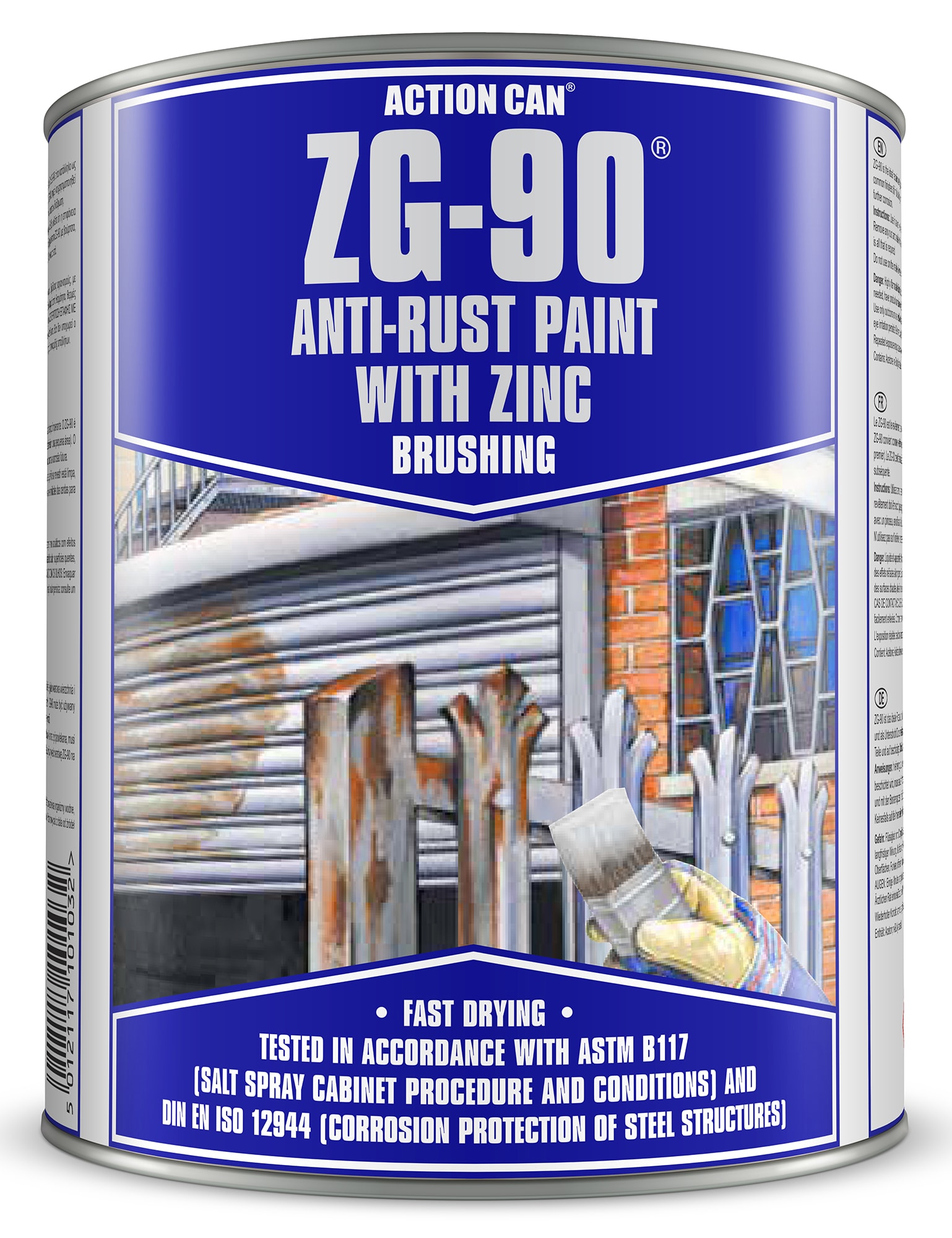 Zinc Rich Paint Black 900ml Tin