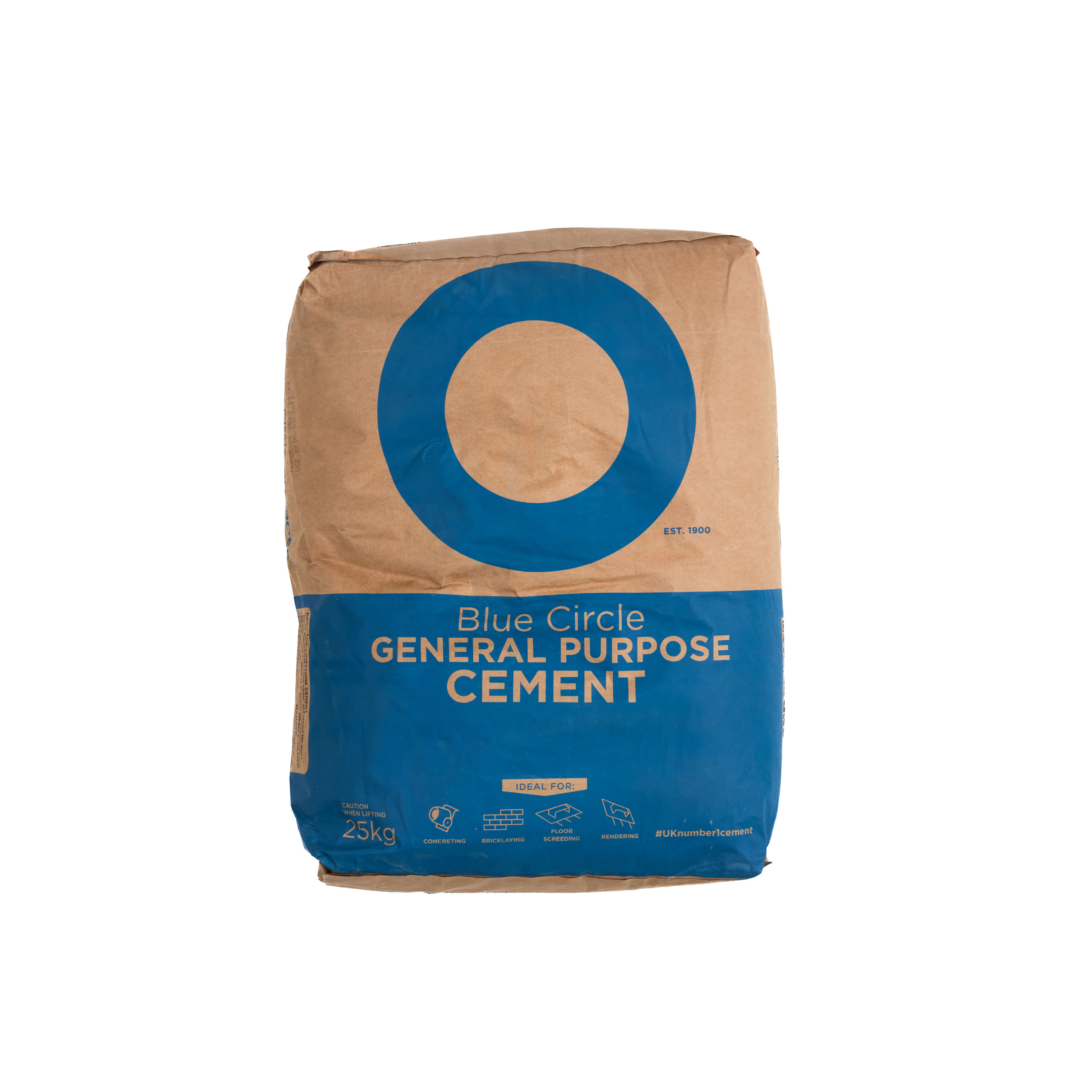Blue Circle General Purpose Grey Cement 25kg (Paper Bag)