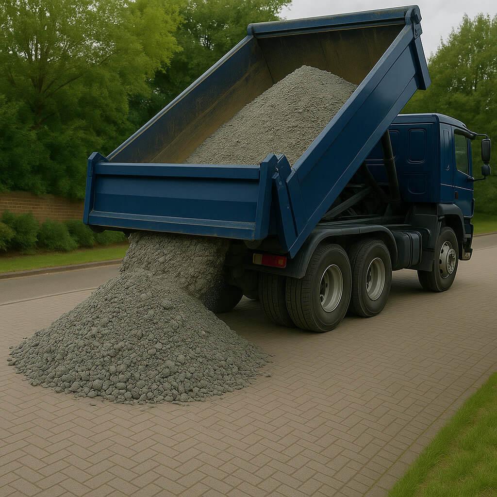 dump truck unloading mot type 1