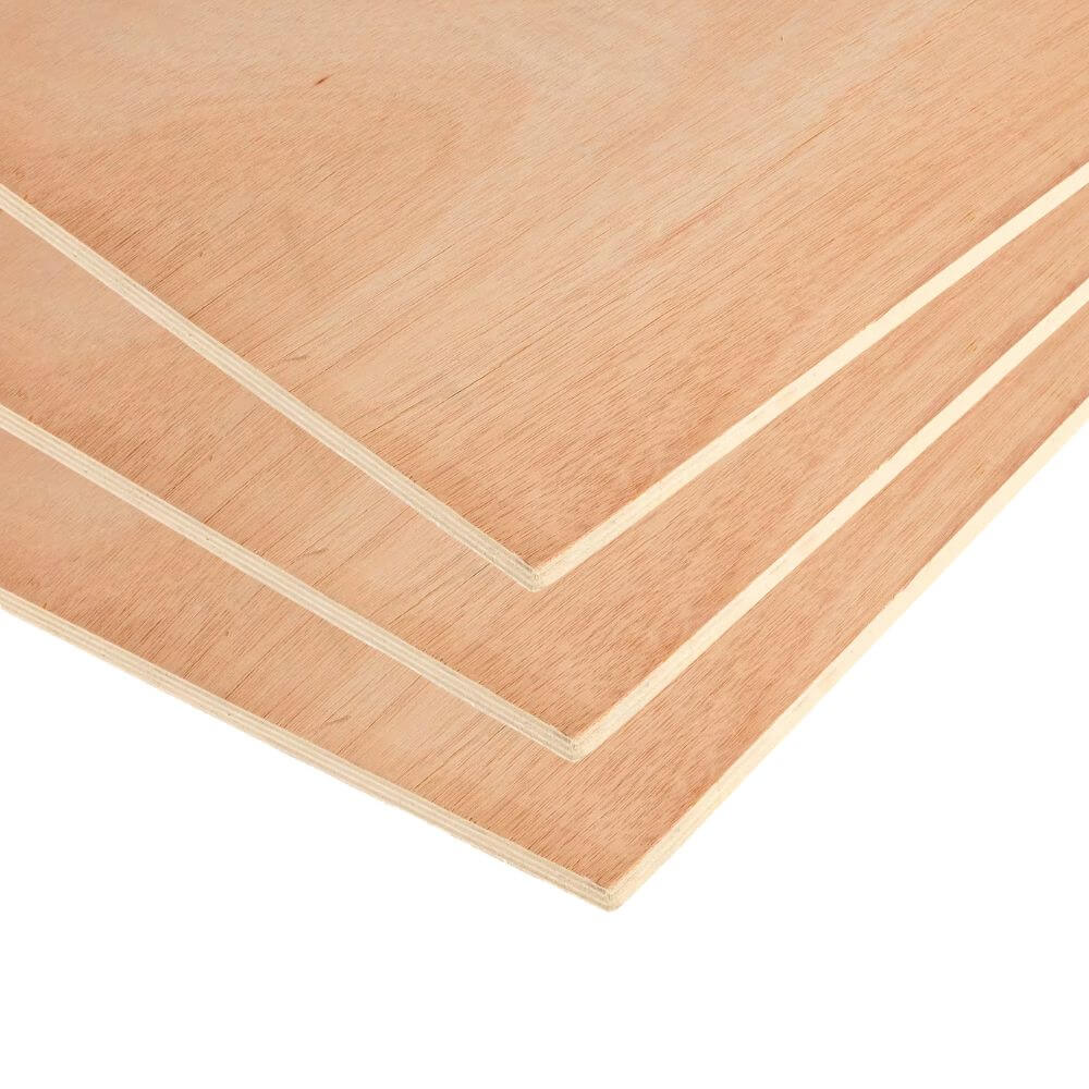 12mm Structural Hardwood Plywood Sheet 2440mm x 1220mm (8' x 4') - Pack of 75