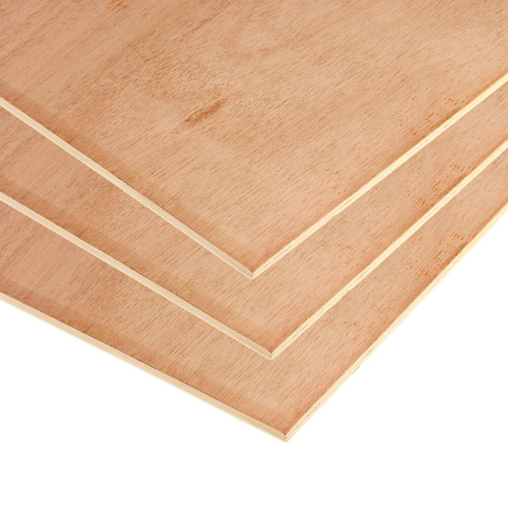 9mm Structural Hardwood Plywood Sheet 2440mm x 1220mm (8' x 4') - Pack of 100