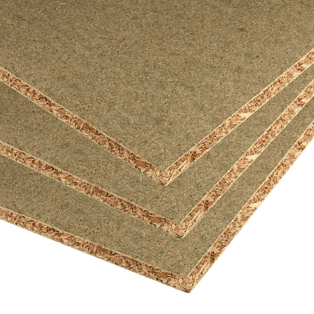 multiple sheets of 18mm p5 chipboard