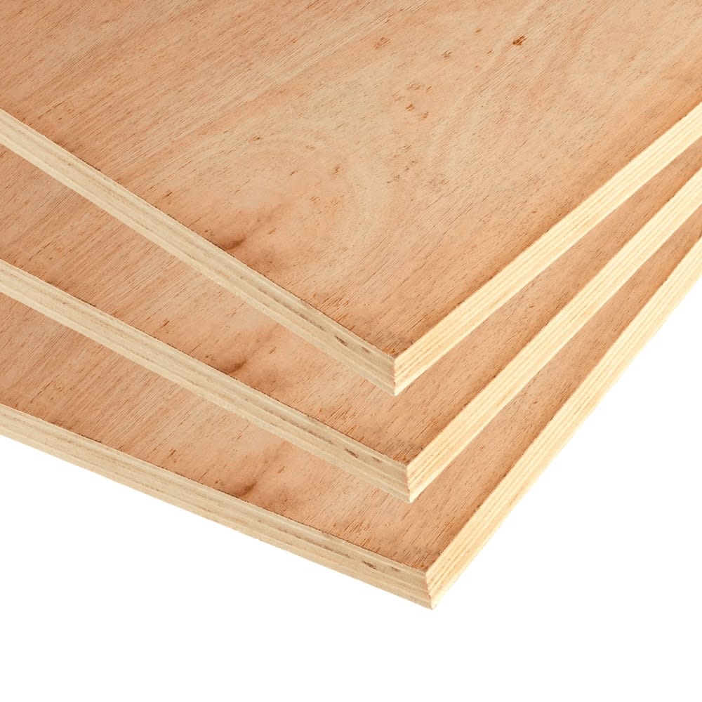 25mm Structural Hardwood Plywood Sheet 2440mm x 1220mm (8' x 4') - Pack of 36