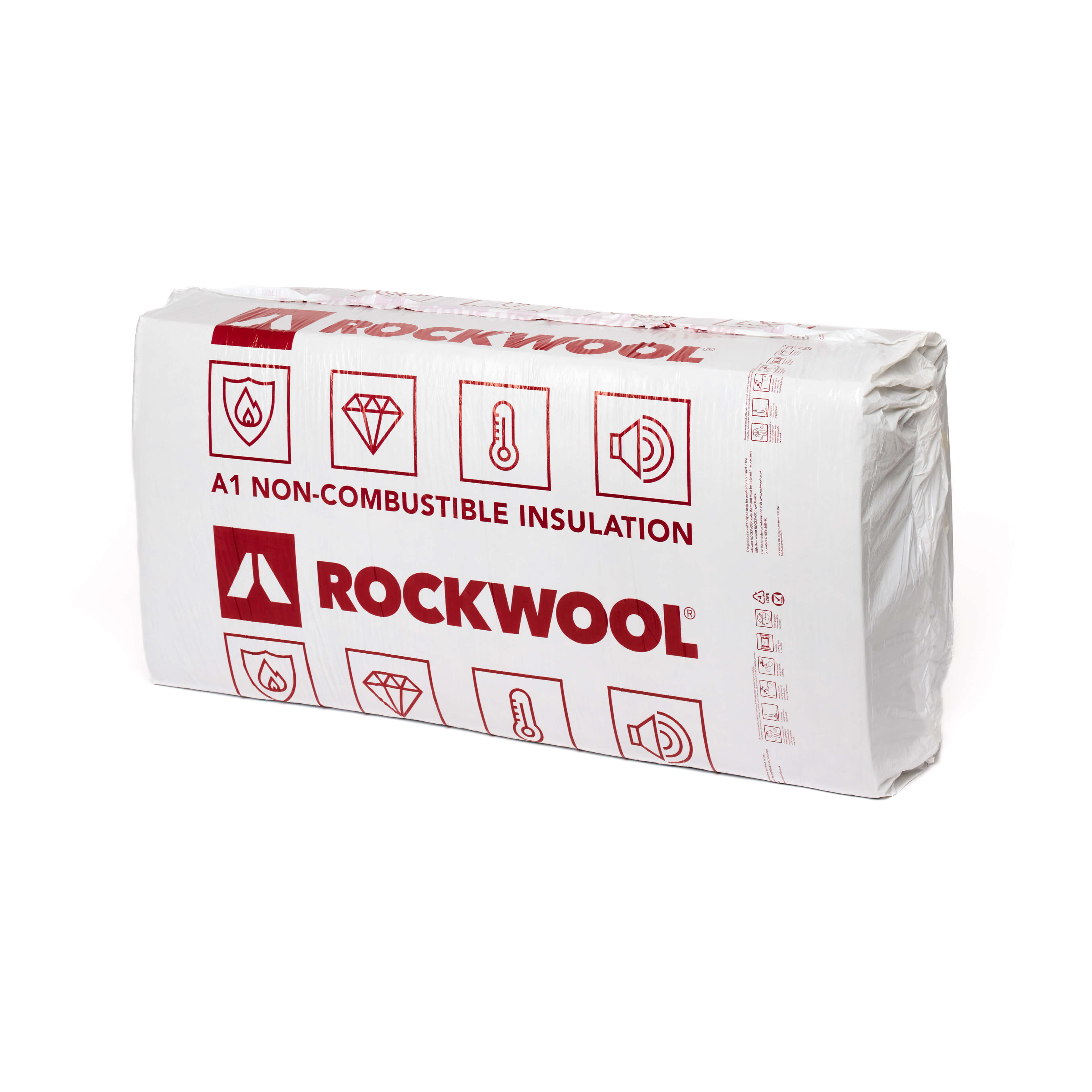50mm Rockwool RW5 Acoustic Sound Insulation Slab (2.88m2/Pack)