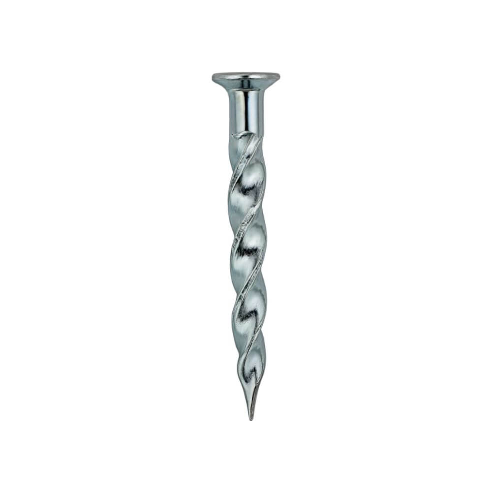sheradised square twist nail