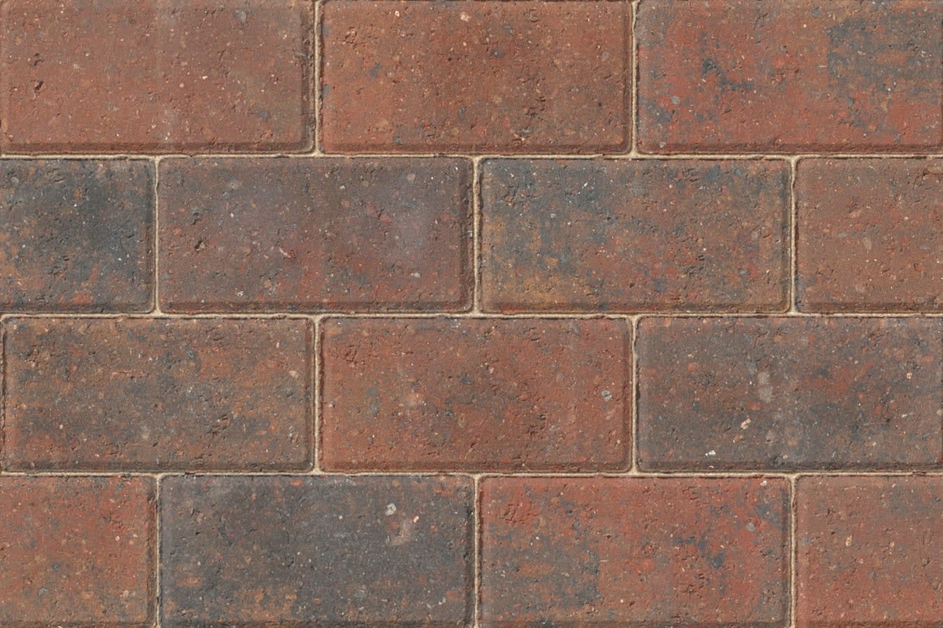 Brindle Standard Concrete Block Paving 200mm x 100mm x 50mm (9.76m2/Pack)