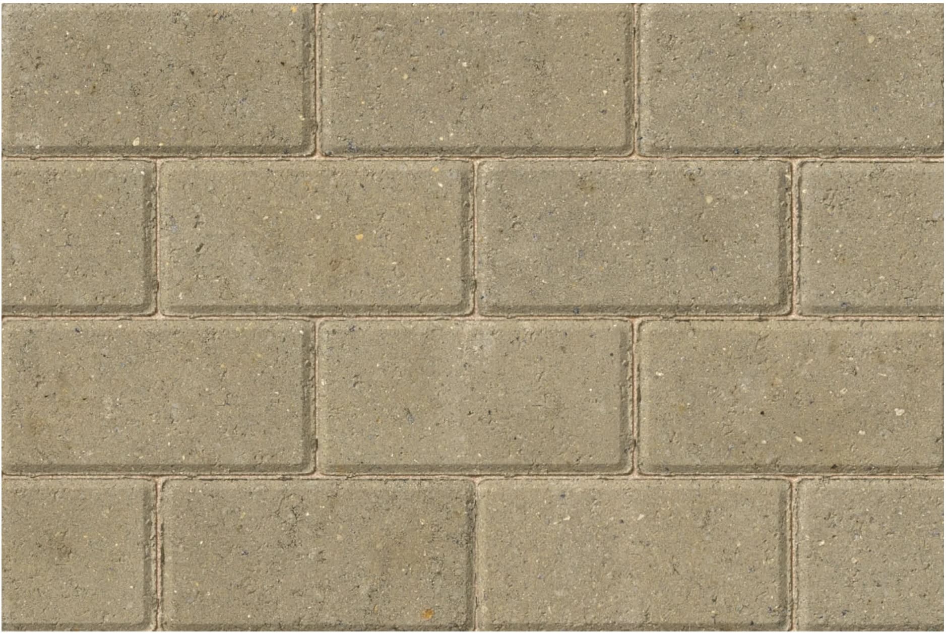 Natural Standard Concrete Block Paving 200mm x 100mm x 50mm (9.76m2/Pack)