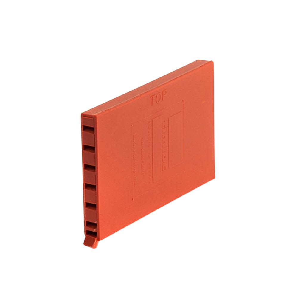 10mm x 65mm Cavity Wall Brick Weep Vent Terracotta (215 x 102.5 x 65mm)