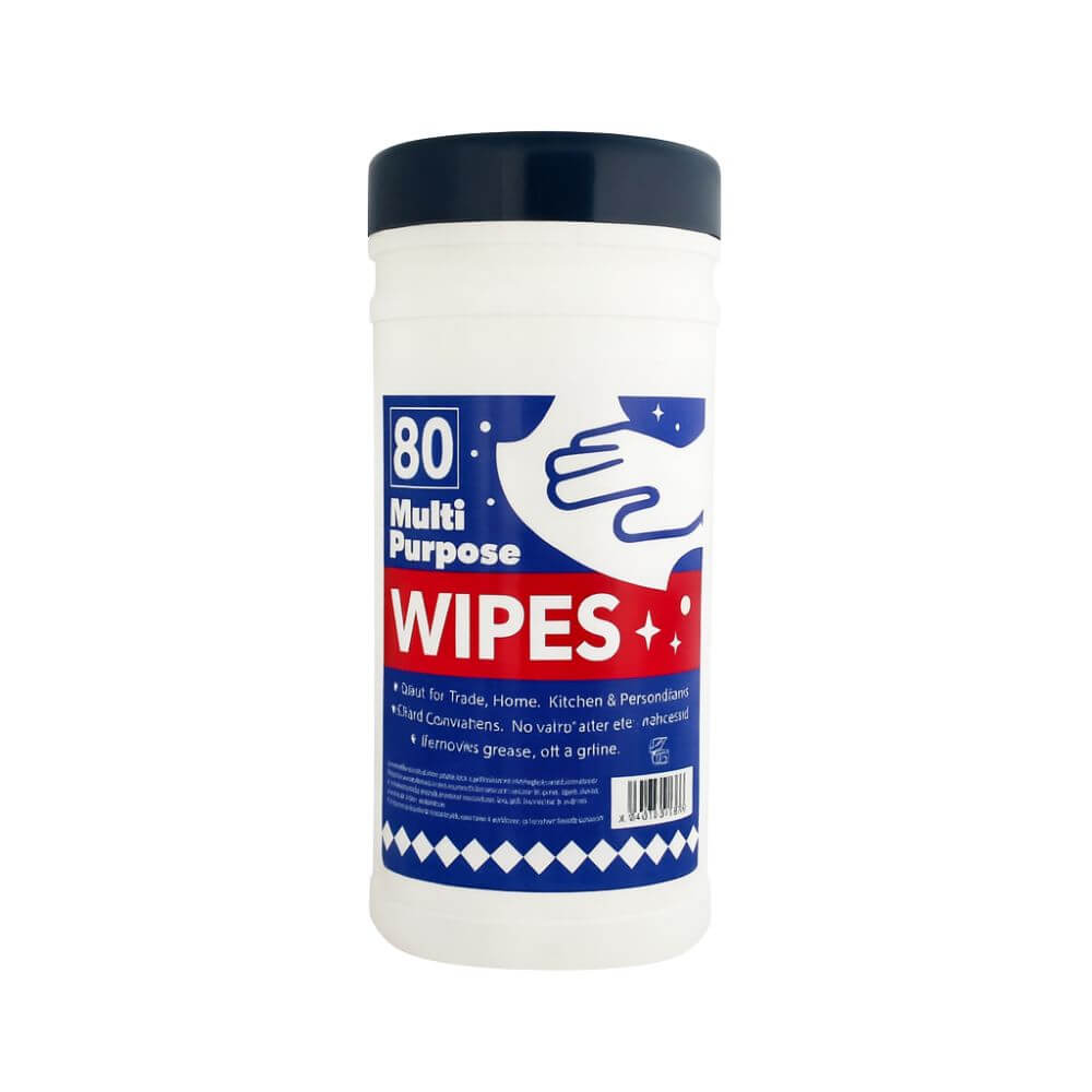 Industrial Multi Purpose Wipes (80/Tub)