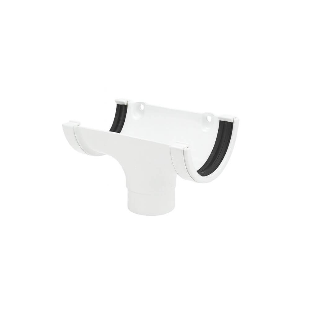 112mm Roundstyle Running Outlet White