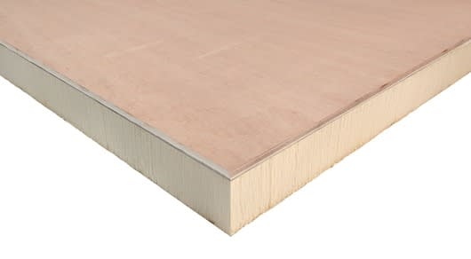 Flat Roof Decking Plywood Insulation Panel image
