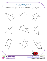 أسئلة نظرية فيثاغوراس ٣