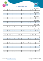 جمع العشرات اختبار ٣
