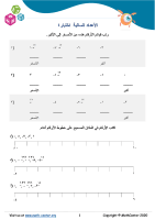 الأعداد السالبة اختبار ٤