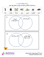 ورقة مخططات فين 3: 1