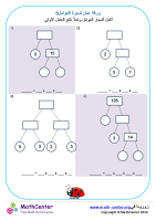 ورقة عمل شجرة العوامل 8