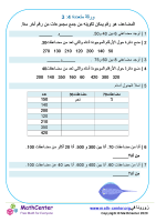 ورقة المضاعفات 3:4