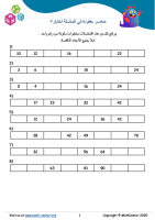 عناصر مفقودة في السلسلة اختبار 5