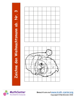 Zeichne Den Weihnachtsmann Ab. Nr. 3