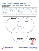 3 Kreis Venn Diagramm Blatt 4:2