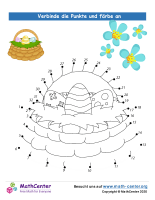 Osterkörbchen Punkt Zu Punkt Zu 32