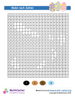 Osternetz Malen Nach Zahlen Nr. 1