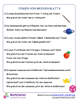 Finden Von Brüchen Blatt 8