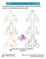 Arithmagon Dreieck Rätsel 2A 