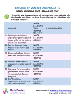 Erforschen Von {}D Formen Blatt 6