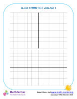 Block Symmetrie Vorlage 1