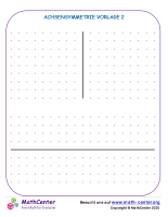 Achsensymmetrie Vorlage 2