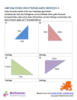 Umfang Eines Rechtwinkligen Dreiecks 4