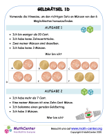 Geldrätsel Eur 1D