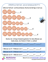 Zählen Von Fünf Cent Ein Cent Eur Münzen 2