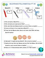 Geldfragestellungen Euro Blatt 2B