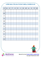 Leere Multiplikationstabelle Bis 12X12 #4