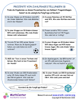 Prozente Von Zahlfragestellungen 1B