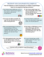 Prozente Von Zahlfragestellungen 3C