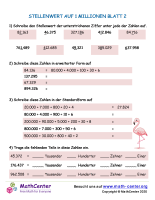 Stellenwert Auf 1 Millionen Blatt 2
