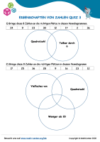 Eigenschaften Von Zahlen Quiz 3