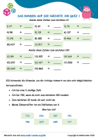 Das Runden Auf Die Nächste 100 Quiz 1