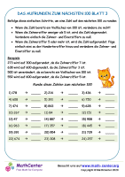 Das Aufrunden Zum Nächsten 100 Blatt 3