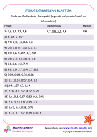 Finde Den Median Blatt 3A 