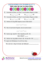 Subtrahieren Von Zehnern Blatt 6