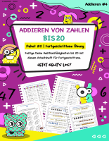 Addieren Von Zahlen Bis 20 - Paket # 2