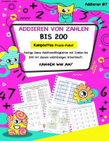 Addieren Von Zahlen Bis 200