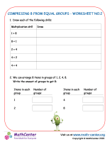 Understanding Multiplication Second Grade Worksheets | Math activities