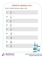 Infinite Decimal Numbers No.2